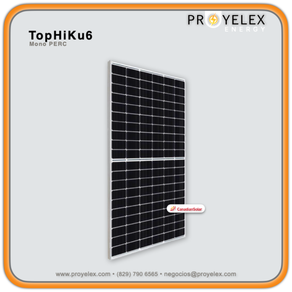 Panel Solar - Canadian Solar TopHiku6 03