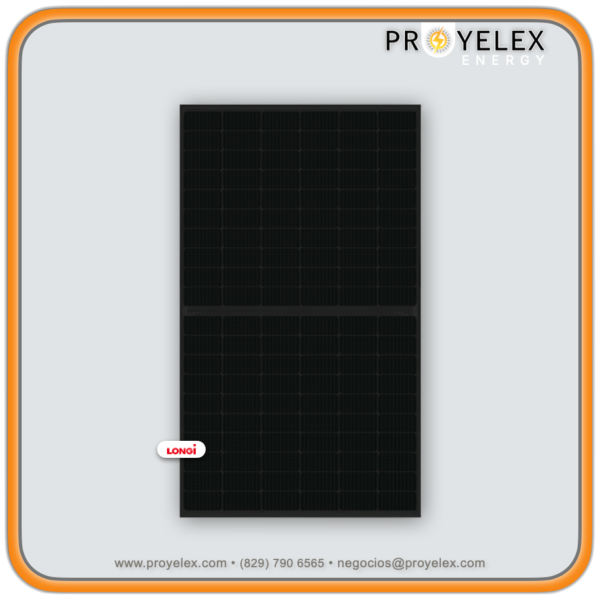 Panel Solar - Longi All Black 01